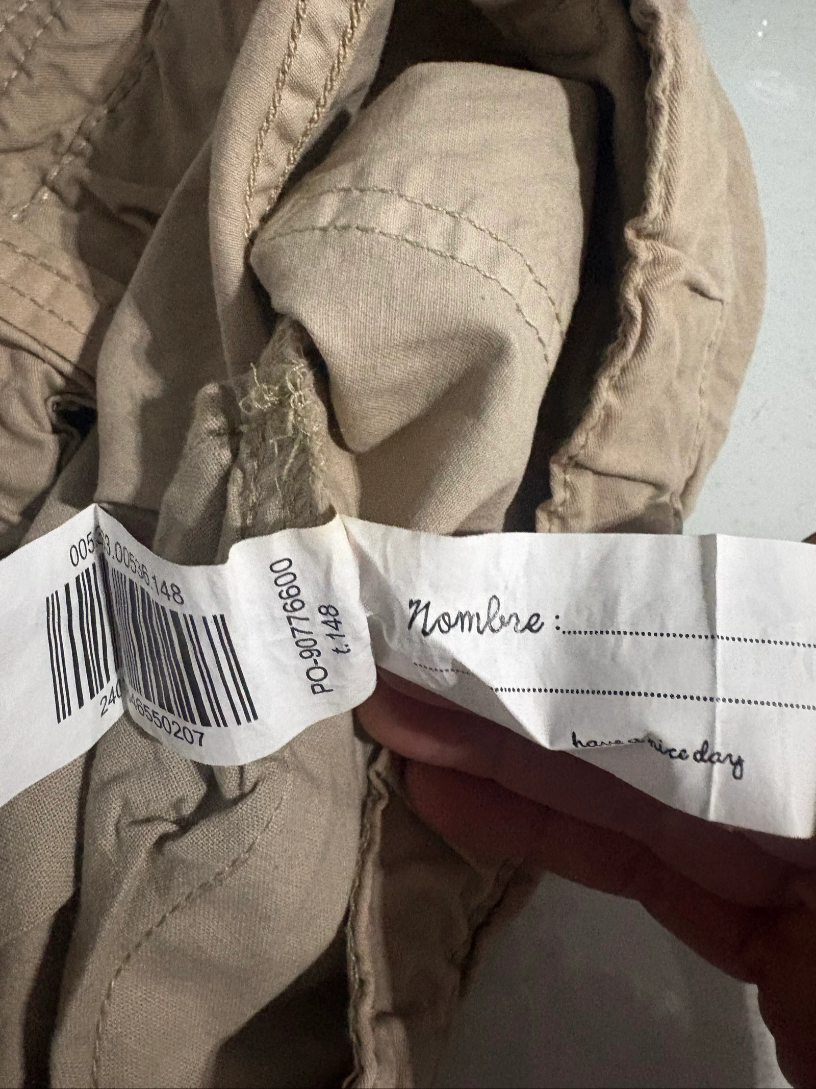 pantalon chino beige brotes el corte ingles nino 3 4 anos trousers pantalon beige 100cm – photo 6